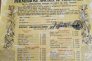 Roman restaurant menu 2