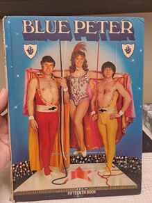 1978 Blue Peter Fifteenth Book Vintage BBC Annual