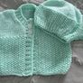 hand knitted baby blankets and cardigans Image 6