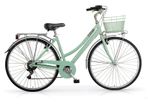 MBM Central Ladies Bike With Basket - Aluminium - Pistachio Green