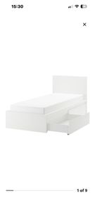 Single Bed with storage (Ikea)
