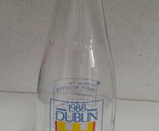 Dublin 1988 Millennium Milk Bottle