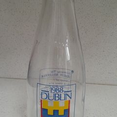 Dublin 1988 Millennium Milk Bottle