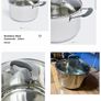 24cm Stainless Steel Stock Pot Image 2