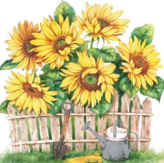 XL Summer autumn birthday Yellow Sunflowers Decorative gift pillar candle summer home decoration