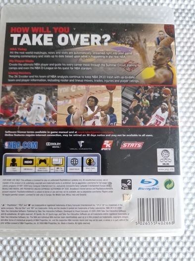 NBA 2K10  PlayStation3 Ps3 Games Original