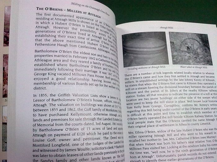 Milling on the Crannagh Cross River Roscommon Ireland Irish Local history