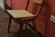 mid century ply stacking chair