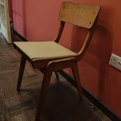 mid century ply stacking chair