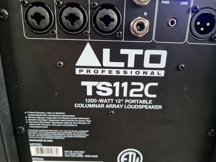 Alto Ts 112c