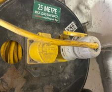 110v extension lead reel