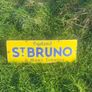 Vintage Ogdens St Bruno "A Man's Tobacco" Enamel Sign Image 2