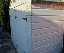Garden bike shed