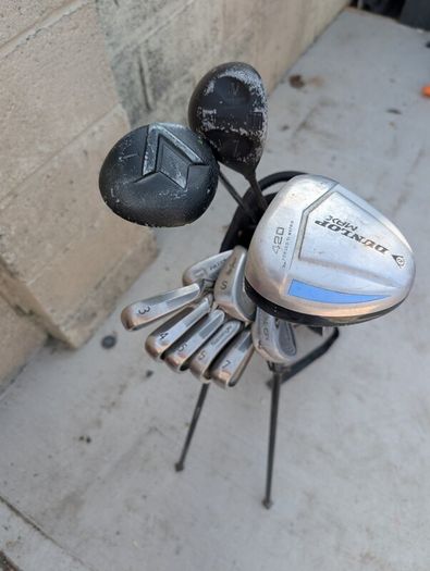 Cheap set of beginner golf clubs