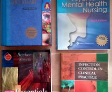 Four Nursing and Medical Books Books