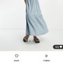 ASOS Blue Midi Dress Image 4
