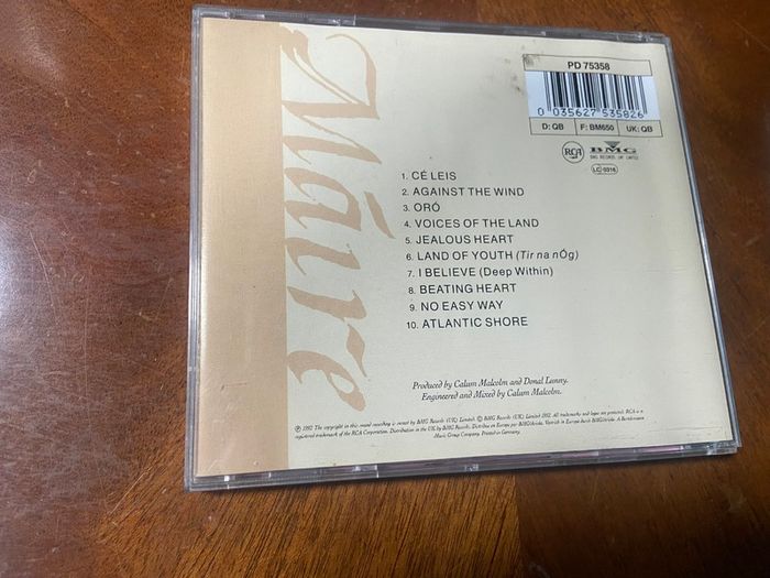 Maire Brennan CD Maire