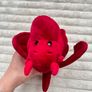 Suki 14444 Dragon Red approx. 18 cm. Plush Used Please see photos Image 10