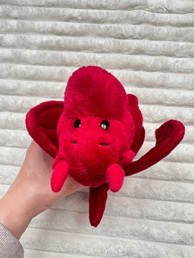Suki 14444 Dragon Red approx. 18 cm. Plush Used Please see photos