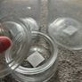 glass jars (3 ) Image 2