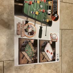 New 2 in 1 Football & Air Hockey