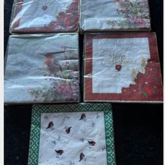 5 Packs Christmas Napkins