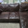 leather 3 seater sofa Image 3