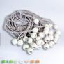 Large white bungee ball ties,30cm ( 30 pk ) Image 3