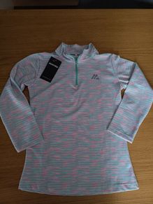 montirex girls 1/4 zip top