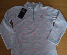montirex girls 1/4 zip top