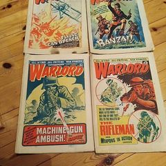 WARLORD comics - 1976 - issues 71, 72, 74, 75