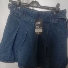 Denim Skirt BNWT