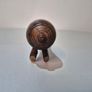 Vintage Estate Pipe Collection with Solid Wood Display Rack Image 5