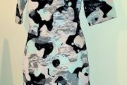 Pastel Abstract Design Shift Dress from Sugarhill Boutique size 8