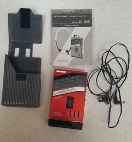 Sharp - Stereo Cassette Player - Model JC-850