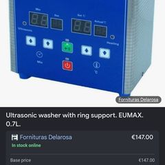 Ultrasonic Jewelry cleaner