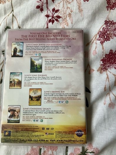 love comes softly 10 anniversary dvd boxset