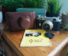 FED-2 Vintage Boxed Refurbished Cla'D Serviced, Analog Mechanical, Manual Optic, 35mm Film Camera, M39 Leica Mount, USSR, 567402