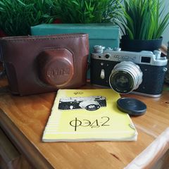 FED-2 Vintage Boxed Refurbished Cla'D Serviced, Analog Mechanical, Manual Optic, 35mm Film Camera, M39 Leica Mount, USSR, 567402