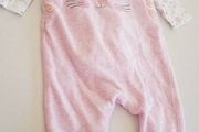 Baby Dungarees and Top