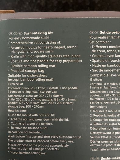 Sushi Making Kit
