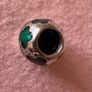 Genuine Pandora Silver Turquoise Butterfly Enamel Charm Image 2