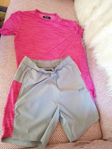 Align shorts and teeshirt 14 to 15yrs