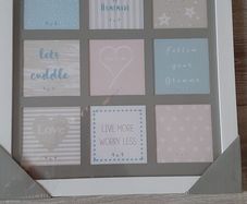 Grey & White Collage Frame