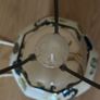 Vintage Mason's Ironstone "Chartreuse" Table Lamp with Original Tag (72cm) Image 3