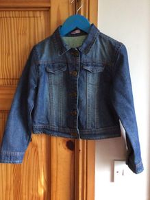 Girls denim jacket 6-7 yrs