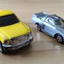 Vintage Diecast No 405 Hot Wheels Matchbox Clone 2.75" Macau and Maisto Ford F350 Super Duty Regular Cab Pick Up Truck Diecast Yellow Image 2