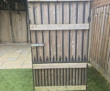 FREE Side Gate (Timber with metal frame)