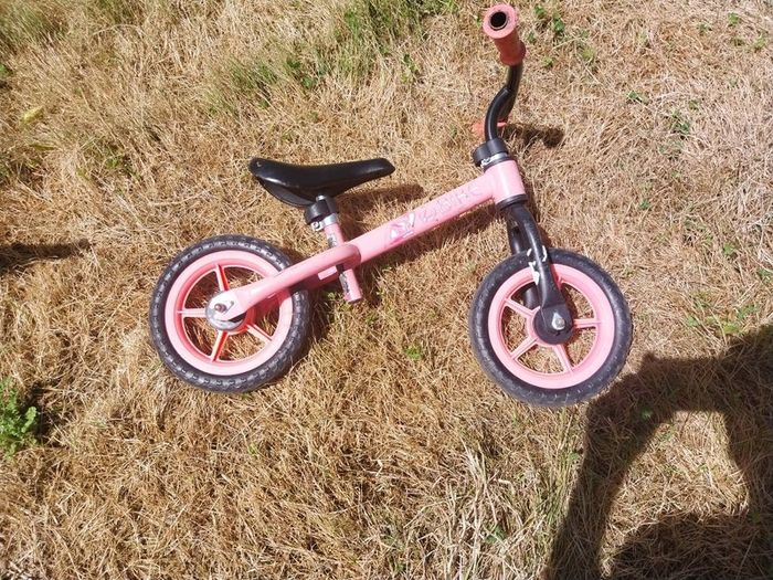 Balance bike kids pink