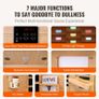 Far Infrared Wooden Sauna Room Home Sauna Spa for 3 to 4 Person 2470W Image 3